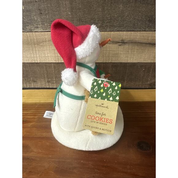 Hallmark Jingle Pals 2015 Time For Cookies Snowman Dog Music Motion W/Tags - Picture 2 of 7